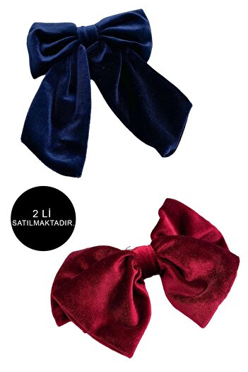Modex Burgundy & Navy Blue Velvet Automatic Buckle (11cm)