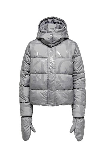 ONLY Women's Mercedes Aop Puffer Jacket