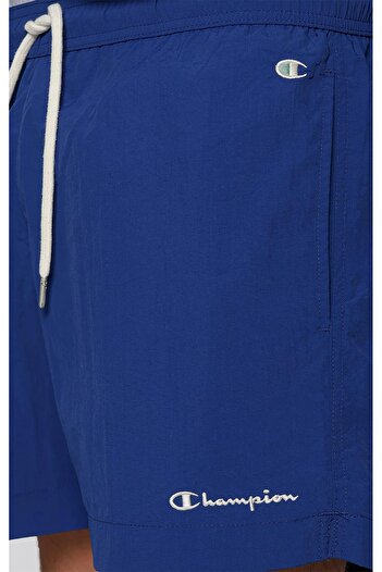 Champion Eco Future Beachshort Organik Pamuk Mavi Erkek Mayo-218553-BS559