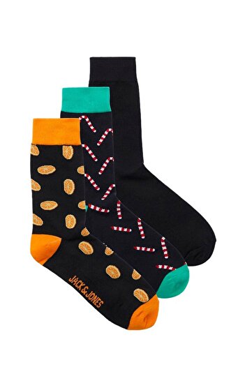 Jack & Jones Мъжки чорапи Candy, 3 чифта