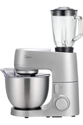 Midea ماكينة المطبخ | 1000 واط مع وعاء كبير سعة 6.5 لتر - MJ-KM1201W-3