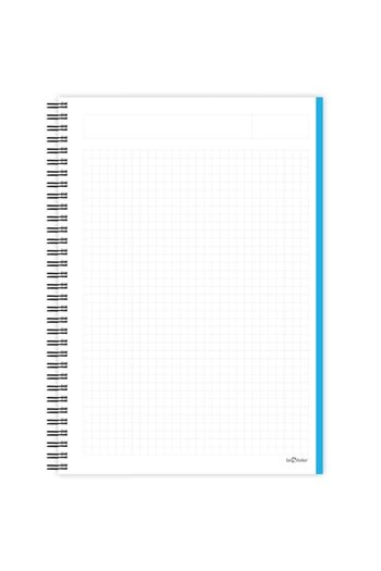 Le Color SCHOOL NOTEBOOK FLEXIBLE CAP A4 CHECK 200sy POLYGONAL