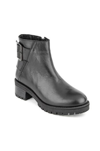 Muya Γυναικείες μπότες Ostuni 6 Point Anatomical Sole Heel Spur από γνήσιο δέρμα