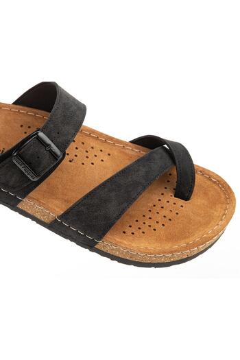 Hush Puppies Ανδρικές παντόφλες Apavu Ανατομική Σόλα Γνήσιο Δερμάτινο