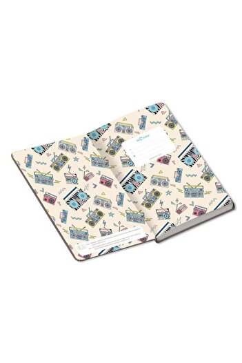 Le Color Elastic Plain Notebooks 80gr 17x24