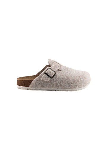 Roy Jones RoyJones Slippers Models Γυναικείες καθημερινές μάλλινες τσόχες παντόφλες σπιτιού 7004