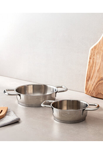 Madame Coco Mira 2-Piece Sauce Set - Steel - 14X18 cm