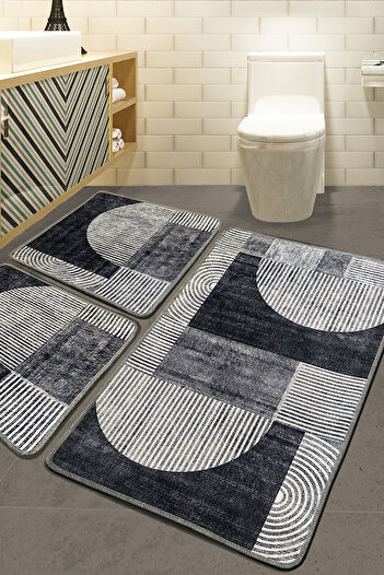 Chilai Home Wantsho 3-Piece Bath Mat Set