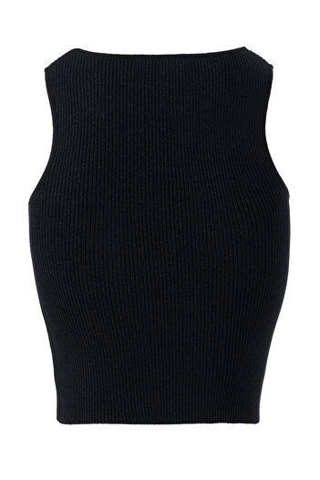 Mısırlı Black Croptop - Stylish Design