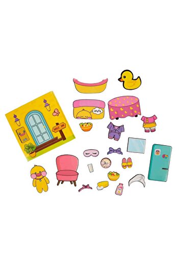 Smile Games Magnet Paper Duck Home Set