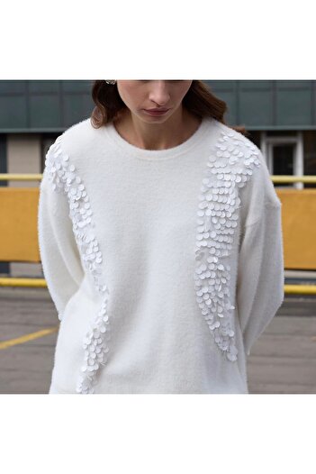 Missemramiss Pullu Gömlek Garni Angora Tunik