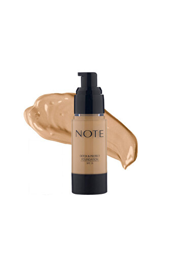 NOTE Note Detox And Protect Foundation 05 Pump - Honey Beige