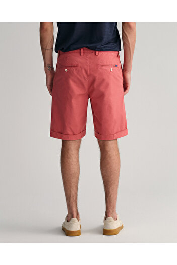 Gant Erkek Kırmızı Regular Fit Şort