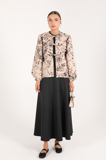 Melike Tatar 6-7051 Model Stone Tie Cap