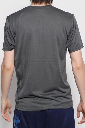 Nike Men's Short Sleeve Functional T-Shirt Dri Fit Legacy Swoosh Bloc Tee Grey