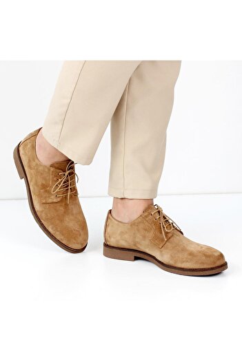 Celal Gültekin Ανδρικά παπούτσια Tan Suede 550 4728-16955