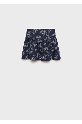 MANGO Kids Floral Patterned Skirt
