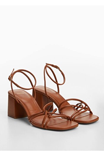 MANGO Woman Strappy Heel Sandals