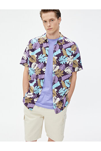 Koton Cargo Shorts Pocket Buttoned Cotton