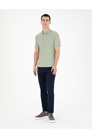 Pierre Cardin Lacivert Slim Fit Kanvas Pantolon 50288511-VR033