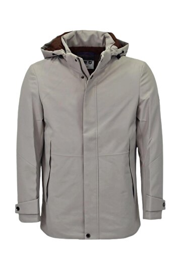 DYNAMO Men's Goose down Waterproof Sports Hooded Coat M3349 Bgl-St03989