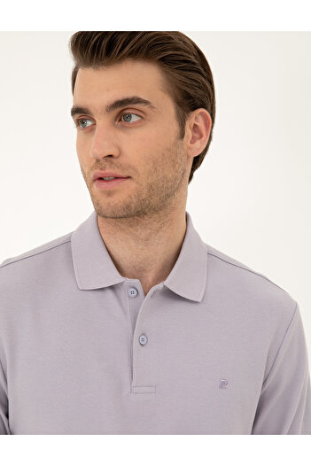 Pierre Cardin Lilac Slim Fit Basic Φούτερ 50294438-VR034
