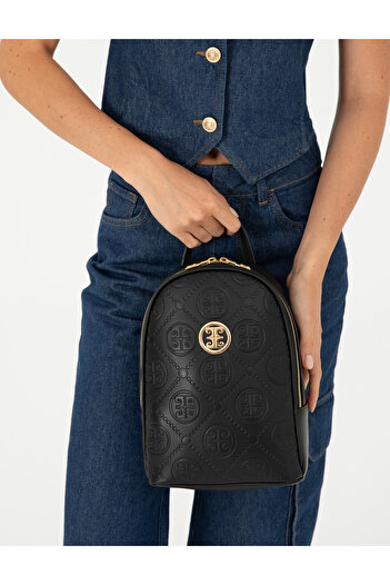 Pierre Cardin Black Backpack 50295965 -Vr046
