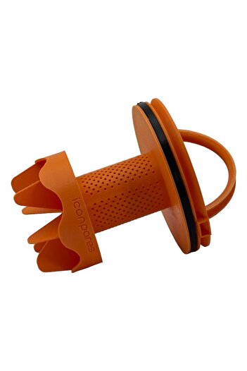 Parmis Separator pentru recipientul de praf pentru aspirator Rowenta compatibil RO 7283 X-Trem Power Cyclonic, portocaliu