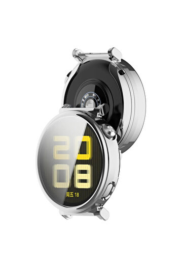 Tagomoon Huawei Watch Gt5 41mm ile Uyumlu Kasa Ve Ekran Koruyucu 360 Tam Koruma Silikon Kılıf