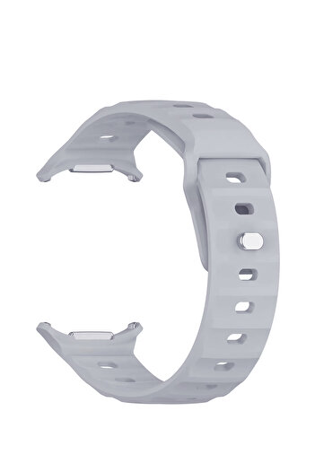 Tagomoon Samsung Galaxy Watch Ultra 47mm Ile Uyumlu Kordon Dalgalı Official Design Premium Silikon Kayış