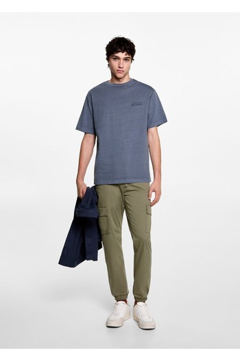 Mango Teen Μήνυμα T-Shirt