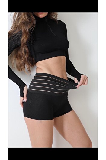 pinkwhite Women's High Waist Body Shaper Shorts Panties
