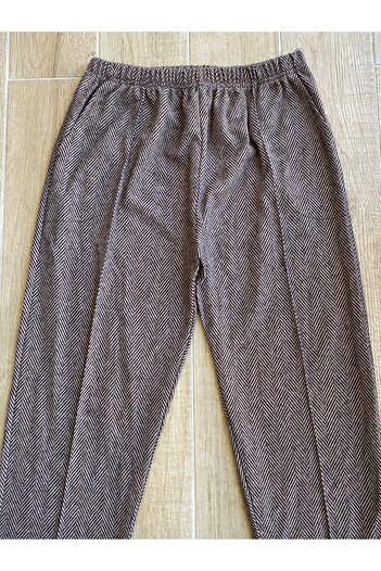 BİLGENS BUTİK Winter Women's Cotton Trousers