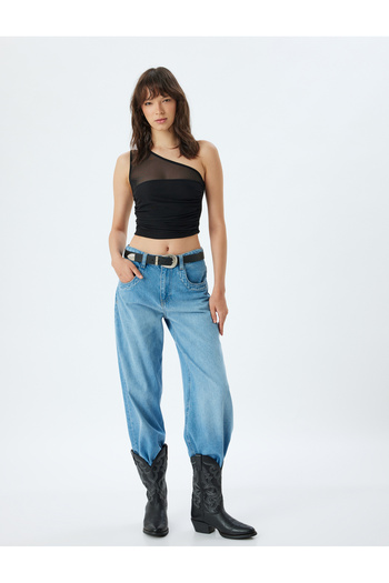 Koton Aszimmetrikus egy vállú alsóing - Skinny Slim Fit