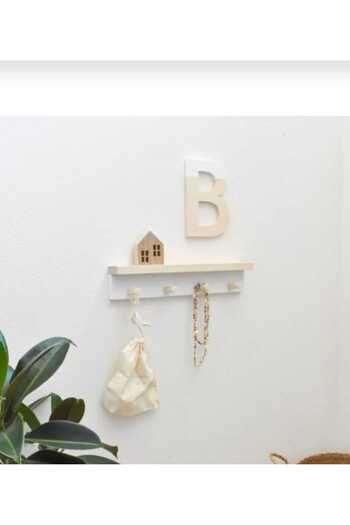 EGN WOODS 70cm Montessori Hanger Children's Room Decoration