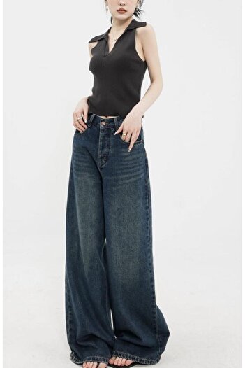 DENİKK Y2K Retro Unisex Jeans/Stars Jean Pants