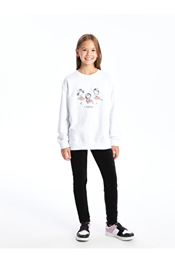 LC Waikiki Crew Neck Girl's Sweatshirt