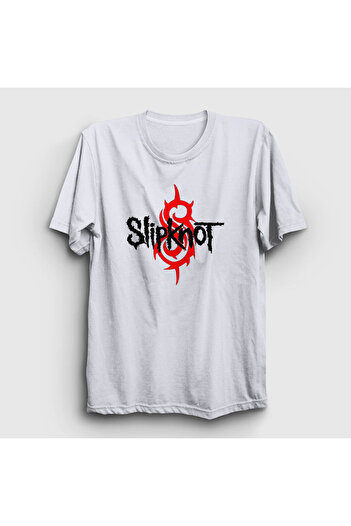 Presmono Μπλουζάκι Unisex White Logo Slipknot 112631 ττ