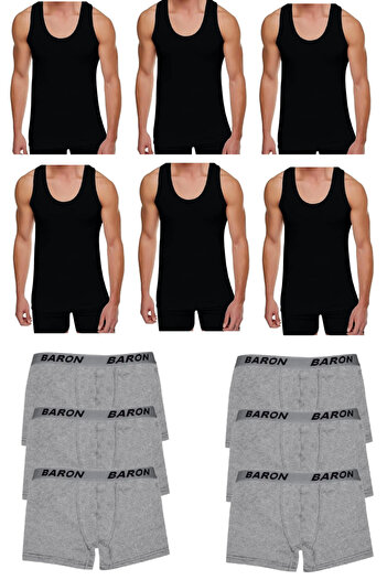 SİERNA 12-Piece Economical Athlete Boxer Set Srn-003313