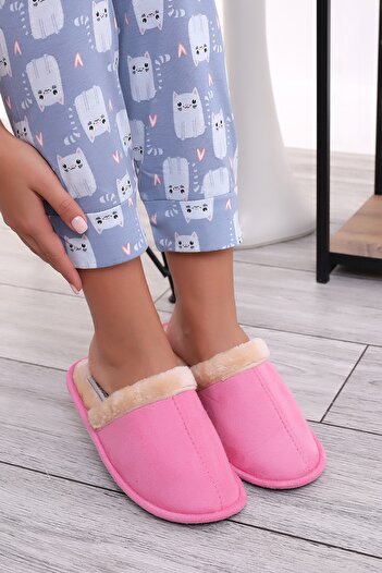 Wordex U050 Unisex Χειμερινές Παντόφλες Εσωτερικού Χώρου Γούνινες Μάλλινες Χειμερινές Παντόφλες