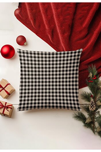 Filamente Christmas Themed Throw Pillow Cover / Christmas - Christmas Cushion Cover (Double-Sided Printed - Hidden Zipper)