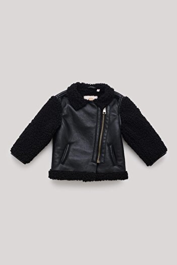 GB Baby Bg Store Baby Girl Black Jacket