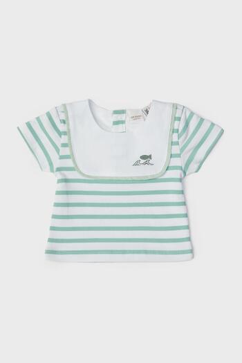 Layette BG Store Baby Boy Striped Bodysuit