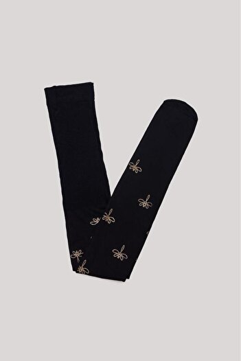 Tyess BG Store Girl's Black Socks