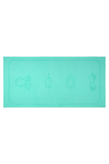 ANEMOSS Sailor Ties Strandtuch Mintgrün 140x70 cm