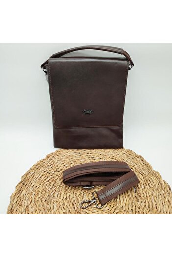 Arpelle Classic Magnetic Cover Leather Handbag