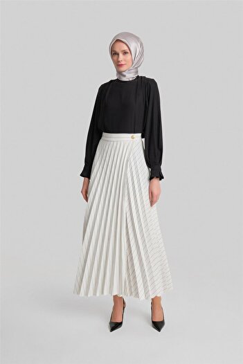 Armine White Skirt - 24Yd2502 Model