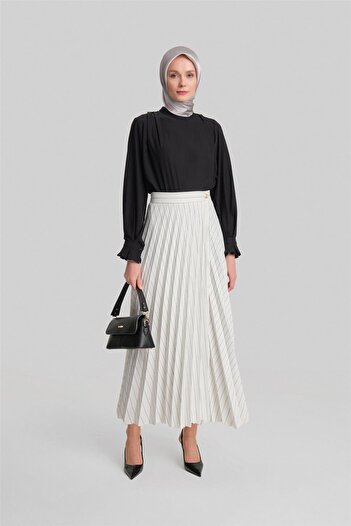 Armine White Skirt - 24Yd2502 Model