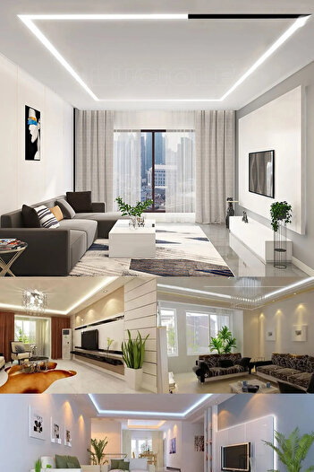 luciole Şerit Led 4 Metre Beyaz 3 Çipli Aydınlatma Mutfak Salon Yatak Odası Led Işık