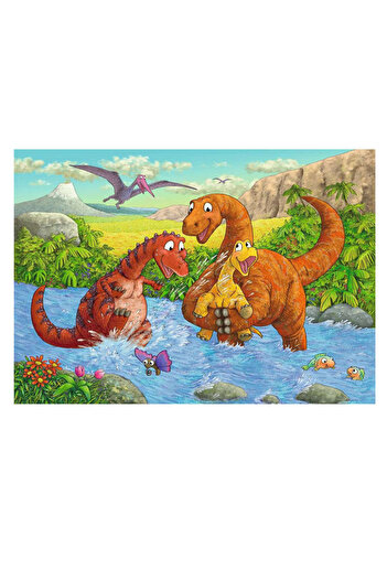 RAVENSBURGER 2x24 Puzzle Dinozorlar RPK050307